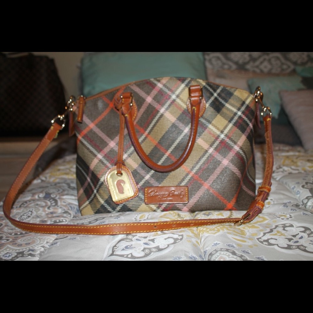 Authentic Dooney & Bourke Canvas Purse